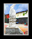 statue of a toucan in Belize thumbnail